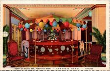 Vintage Postcard Merry Go Round Bar Congress Hotel Chicago Illinois IL      5169 picture