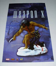 2003 Marvel Wolverine Weapon X/Zoltar Battle of the Planets action figure poster picture
