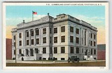 Postcard Vintage Cumberland County Court House Fayetteville, NC picture
