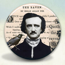 Edgar A. Poe Raven Pocket Mirror tartx picture