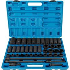 VEVOR Impact Socket Set 1/2 Inches 43 Piece Impact Sockets, Standard Socket Ass picture