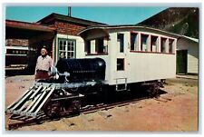 The Casey Jones Train Cadillac Engine Silverton Colorado CO Vintage Postcard picture