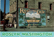 Roslyn Cafe, Roslyn, Washington, Northern Exposure, CBS TV series. Postcard picture