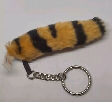 Vintage 1990s Exxon Tiger Tail Collectible Keychain Put a Tiger in Your Tank Wow picture