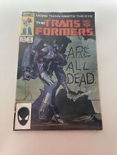 Transformers #5 (Marvel Comics 1985) - 1st issue of ongoing series - Shockwave picture