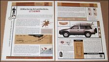 1995 Nissan Pathfinder Print Ad 2-Page 1994 Car SUV Auto Advertisement Vintage picture