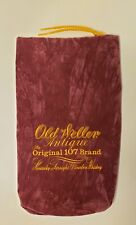 Old Weller Bourbon Felt Bag. Old Weller Antique The Original 107 Brand.  Bag. picture