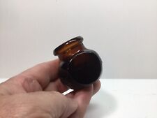 Small Antique Amber Marmite 1 Oz. Meat Juice Bottle. picture