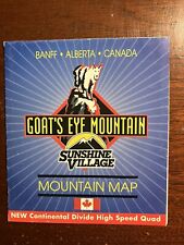 Goat's Eye Mountain Sunshine Village Banff Alberta Canada Mountain Map picture