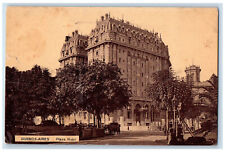 c1910 View of Plaza Hotel Buenos Aires Argentina Antique Posted Postcard picture
