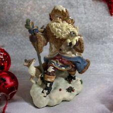Holiday Time Collectible 12” European Santa Figurine picture