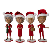 Golden Girls Special Edition Christmas Set of 4 Bobbleheads Rose Betty White picture