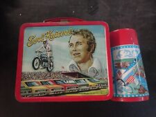 VINTAGE EVEL KNIEVEL LUNCHBOX AND THERMOS  picture