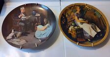 2  Norman Rockwell Collector Plates picture