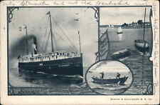 Gloucester Mass MA Steamer of Gloucester Fisherman Rocky Neck c1910 PC picture