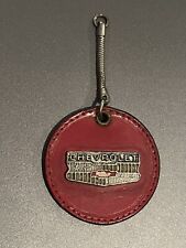 Vintage Early Chevrolet Leather Key Fob picture