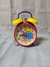 Paddington Bear Novelty Keywound Clock 1993 Twin Bell. For Parts. picture