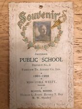 Jefferson Public School Souvenir 1902 picture