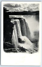 Postcard Terrapin Rock and Horse Shoe Falls, Niagara Falls NY udb I198 picture