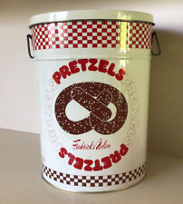 Vintage “Pretzel Tin” ~ Frederick & Nelson ~ 13 1/2” ~ Circa 1981 (Marked) picture