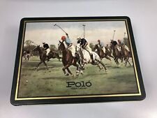 Rare Vintage Equestrian Ralph Lauren Polo Tin England Very Good + picture