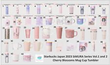 Starbucks Japan SAKURA 2023 NEW Cherry Blossoms Mug Cup Tumbler Vol.1 and 2 picture