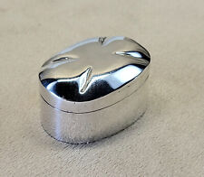Quality c 1980 Taxco Studio Crafted Sterling Silver Oversize Pill Box 24.8 grms picture