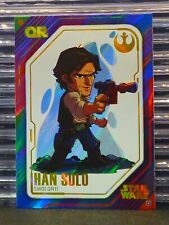 Han Solo Chibi 2023 Star Wars Prerelease SW01 QR11 55pt Holofoil Chase Card picture