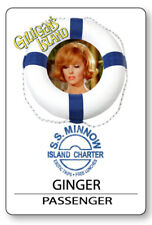 GINGER GILLIGANS ISLAND S.S. MINNOW NAME BADGE HALLOWEEN COSPLAY PIN BACK picture