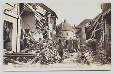 World war 1 france soldiers Noyon ruins Mr Pinchon Tannery picture
