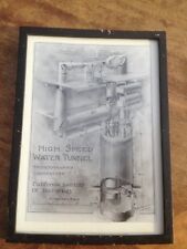 Vintage Caltech California Institute Technology High Speed Water Tunnel Print picture