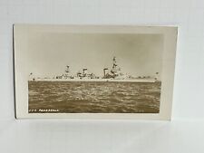 Postcard RPPC USS Pensacola Grey Ghost Boat Ship A62 picture