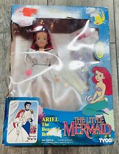 Tyco Ariel Little Mermaid new with tags 1991 box beautiful bride picture