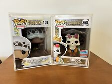 One Piece Brook 358 NYCC Shared Exclusive And OG Law 101 Funko Pop Vinyl Bundle picture