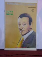 John Wayne Personality Classics #1 VF/NM Grade 9.0 Unauthorized Biography Comic picture