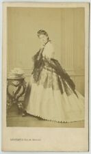 1860-70 Lévitsky CDV in Paris. Sophie Troubetskoy, Duchess of Morny. Russia. picture
