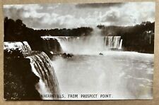 NIAGARA FALLS, FROM PROSPECT POINT. Vintage Postcard RPPC? 1907 picture