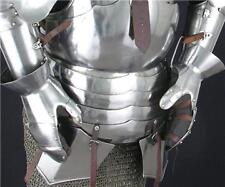 GOTHIC KNIGHT Steel Milanese GAUNTLETS Handguard ARMOR picture