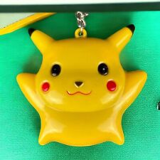 Vintage Pokémon Fat Pikachu Compact Mirror w/ Comb Keychain Missing Hoop picture