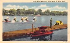 Water Bike Race Como Park St Paul Minnesota Postcard picture