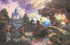 Kinkade Cinderella Dancing Poster Print 11x17 Prince Charming Disney picture