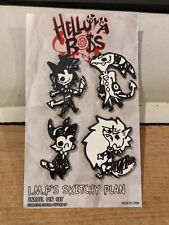 Helluva Boss I.M.P's Sketchy Plan Enamel Pin Set *LIMITED EDITION*  picture