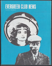 Grove Press EVERGREEN CLUB NEWS 6 1968 Kenzaburo Oe; Cendrars; Mailer + picture