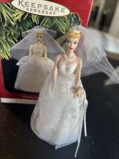 New HALLMARK KEEPSAKE WEDDING DAY BARBIE ORNAMENT. Collectors Series picture