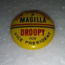 Hanna Barbera 1964 Magilla For President Droopy For Vice President Pinback picture