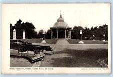 c1905's St. Louis Missouri MO Music Pavilion Tower Grove Park Antique Postcard picture
