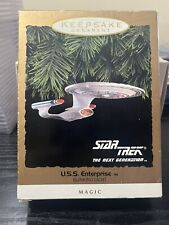 1993 USS Enterprise Hallmark Ornament Star Trek The Next Generation New In Box picture