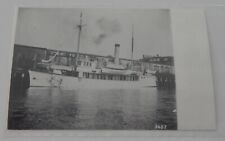 Steamship Steamer ENDEAVOR real photo postcard RPPC picture