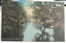 1910 KENT OHIO OH. Postcard UPPER CUYAHOGA RIVER, Mailed 1910 Kent Postcard Co. picture