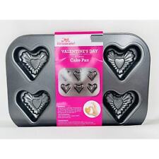 Be Mine Heart Cake Pan Makes 6 Valentines Love Small Cakes Kitchen picture
